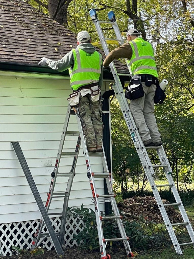 replacement of damashed shingles