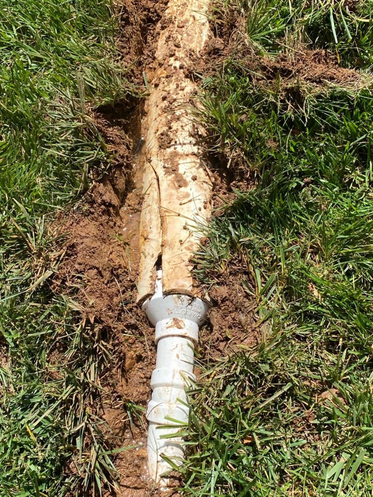 Fixing improper drain lines installation causing problems in Knoxville